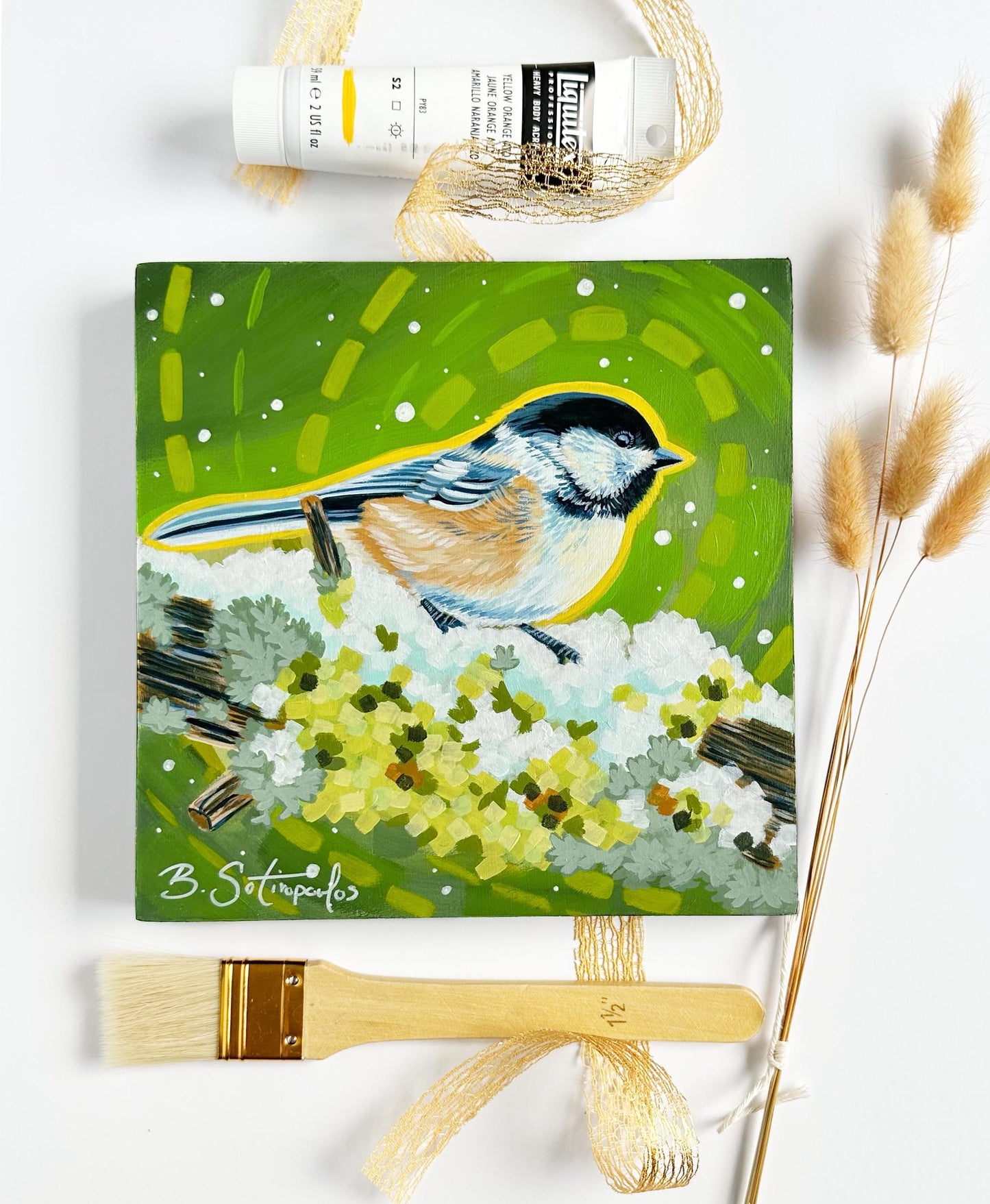Snowy Perch